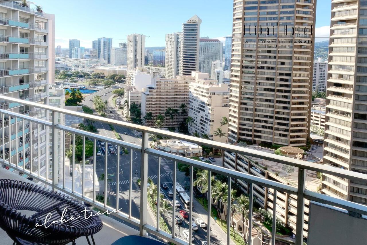 Free Parking Waikiki Luxury Ilikai Studio City View Apartamento *