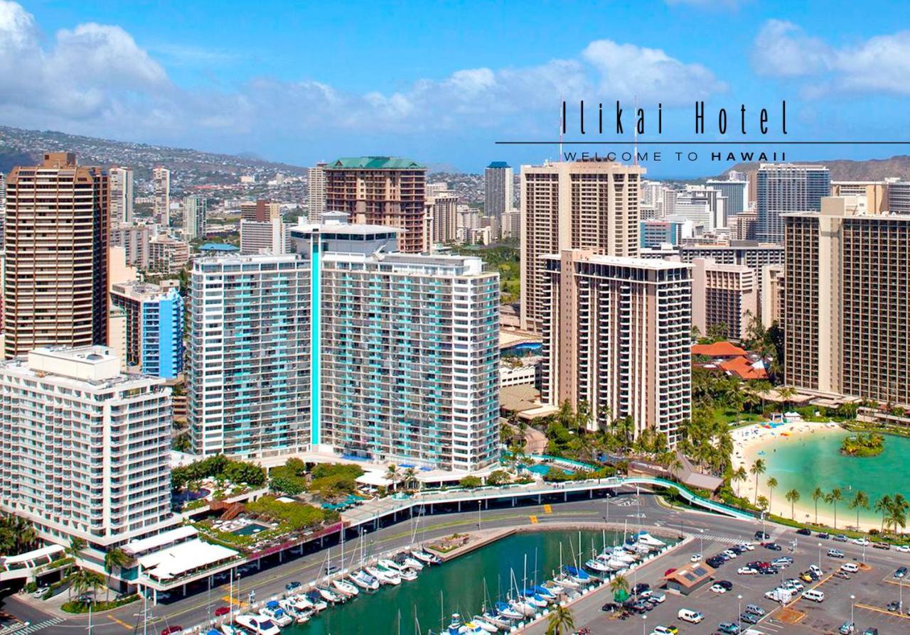 Free Parking Waikiki Luxury Ilikai Studio City View Apartamento Honolulu